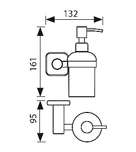 Диспенсер Kaiser KH-4710 бронза купить в интернет-магазине сантехники Sanbest