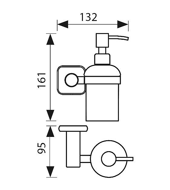Диспенсер Kaiser KH-4710 бронза купить в интернет-магазине сантехники Sanbest