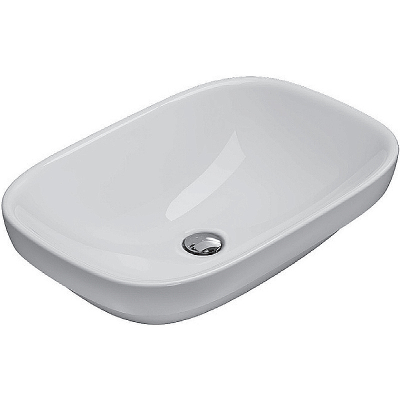 Раковина Globo Genesis 60 GE042.BI*0 белая купить в интернет-магазине Sanbest
