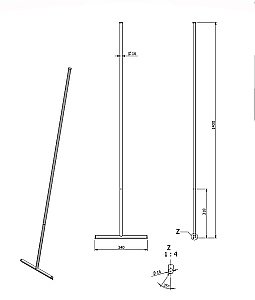 Скребок для плитки Langberger Accessories 75183 купить в интернет-магазине сантехники Sanbest