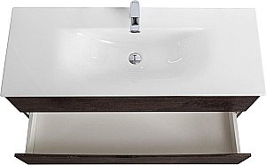 Тумба с раковиной BelBagno MARINO-CER-N-1200-2C-SO-RNG-P Rovere Nature Grigio для ванной в интернет-магазине Sanbest