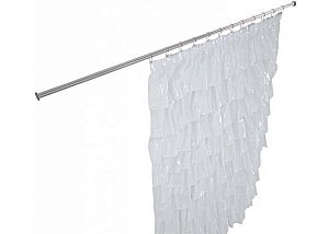 Карниз для ванны Aquanet 120 хром купить в интернет-магазине сантехники Sanbest