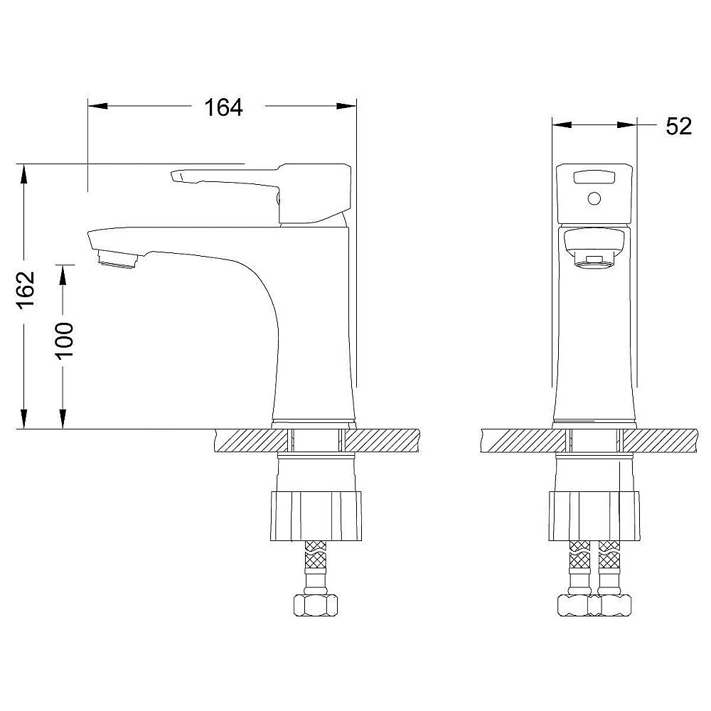 Смеситель для раковины Lemark Evitta LM0506C купить в интернет-магазине сантехники Sanbest