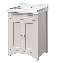 Тумба с раковиной Caprigo Preston 60 серая для ванной в интернет-магазине Sanbest