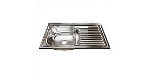 Мойка кухонная MIXLINE ML 528174 хром купить в интернет-магазине сантехники Sanbest