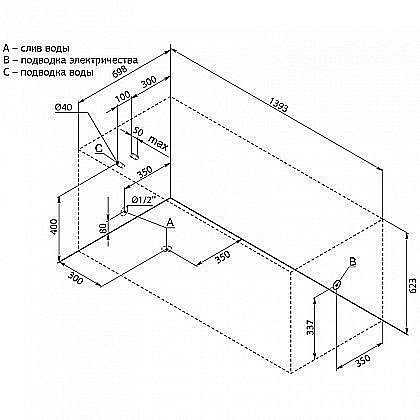 Акриловая ванна Aquanet West 140x70 205560 с к/с купить в интернет-магазине Sanbest