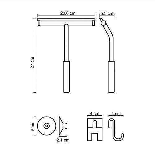 Скребок для душевой кабины WasserKRAFT K-211 купить в интернет-магазине сантехники Sanbest