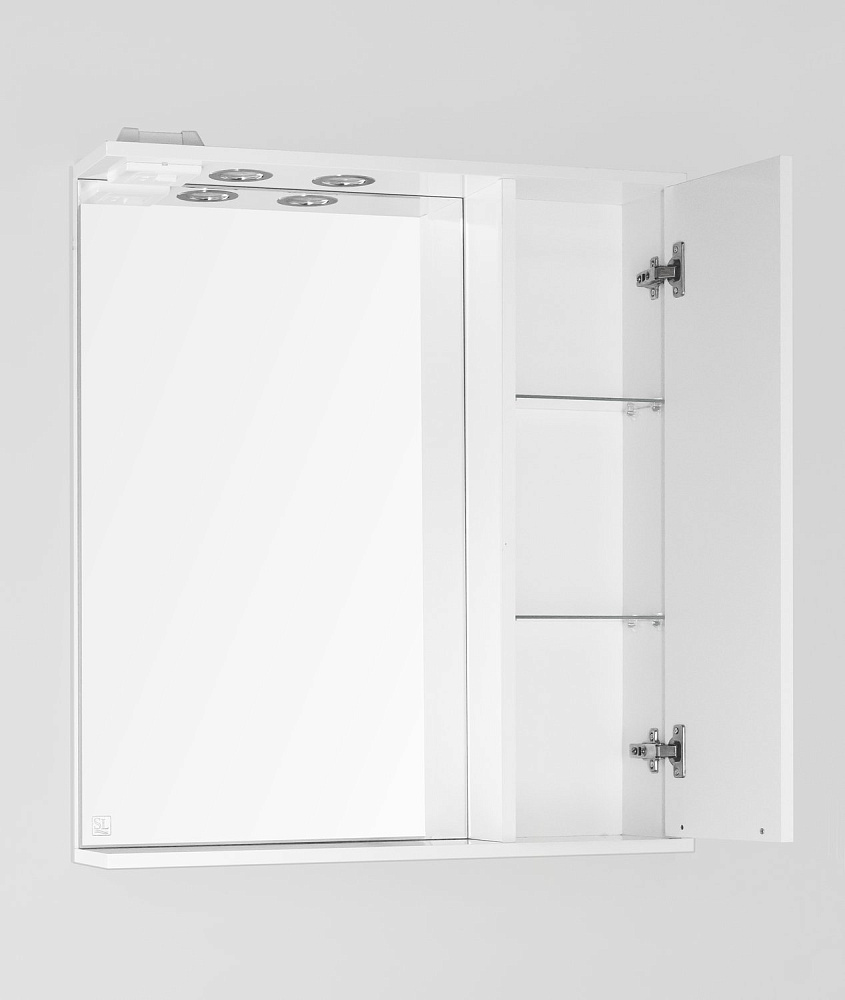 Зеркало со шкафом Style Line Жасмин 70/С в ванную от интернет-магазине сантехники Sanbest