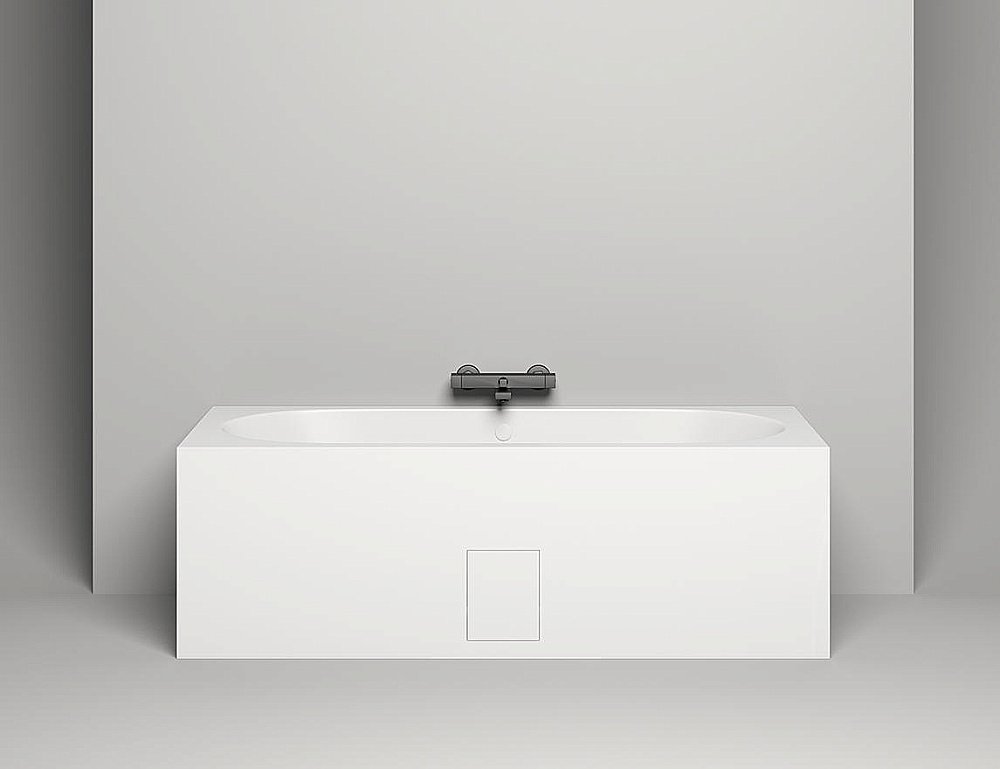 Ванна Salini ORNELLA AXIS S-Stone 180x80 103421M белая матовая купить в интернет-магазине Sanbest