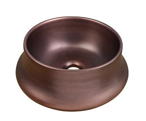 Раковина накладная Bronze de Luxe Terracotta 1347MB медь купить в интернет-магазине Sanbest