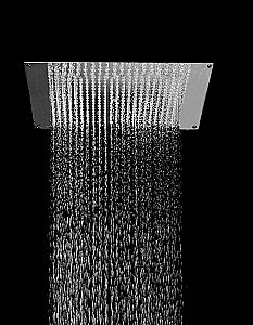 Верхний душ Bossini Dream Rectangular H38391.073 черный купить в интернет-магазине сантехники Sanbest