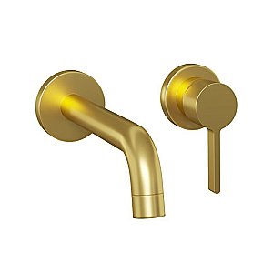 Смеситель для раковины PAINI Brera 74PJ208 золото матовое купить в интернет-магазине сантехники Sanbest