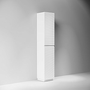 Шкаф-пенал напольный Sancos Folk Floor PFL35FW белый для ванной в интернет-магазине сантехники Sanbest