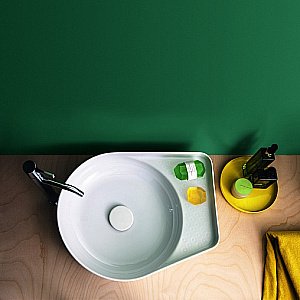 Раковина Laufen VAL 8.1228.1.000.104.1 белая купить в интернет-магазине Sanbest