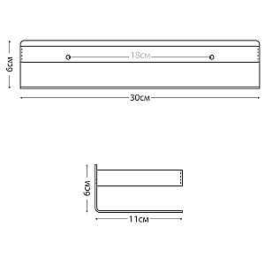 Полка Fixsen HoReCa FX-31003F сатин купить в интернет-магазине сантехники Sanbest
