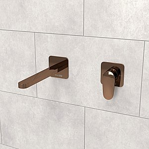 Смеситель для раковины WasserKRAFT Asphe A7751.289 розовое золото купить в интернет-магазине сантехники Sanbest