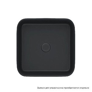 Раковина накладная Iddis Bridge BRIBM04i27 черный купить в интернет-магазине Sanbest