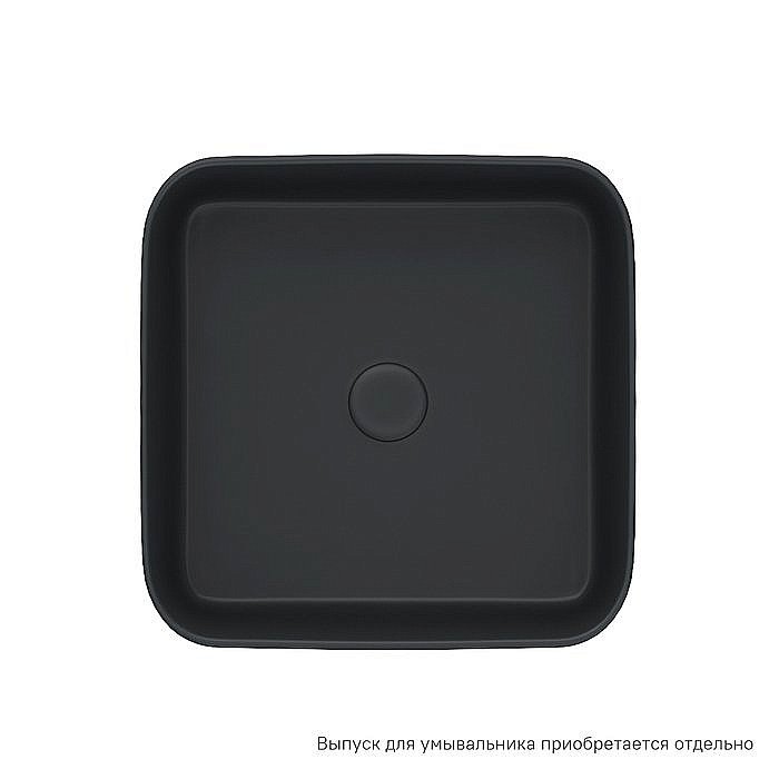 Раковина накладная Iddis Bridge BRIBM04i27 черный купить в интернет-магазине Sanbest