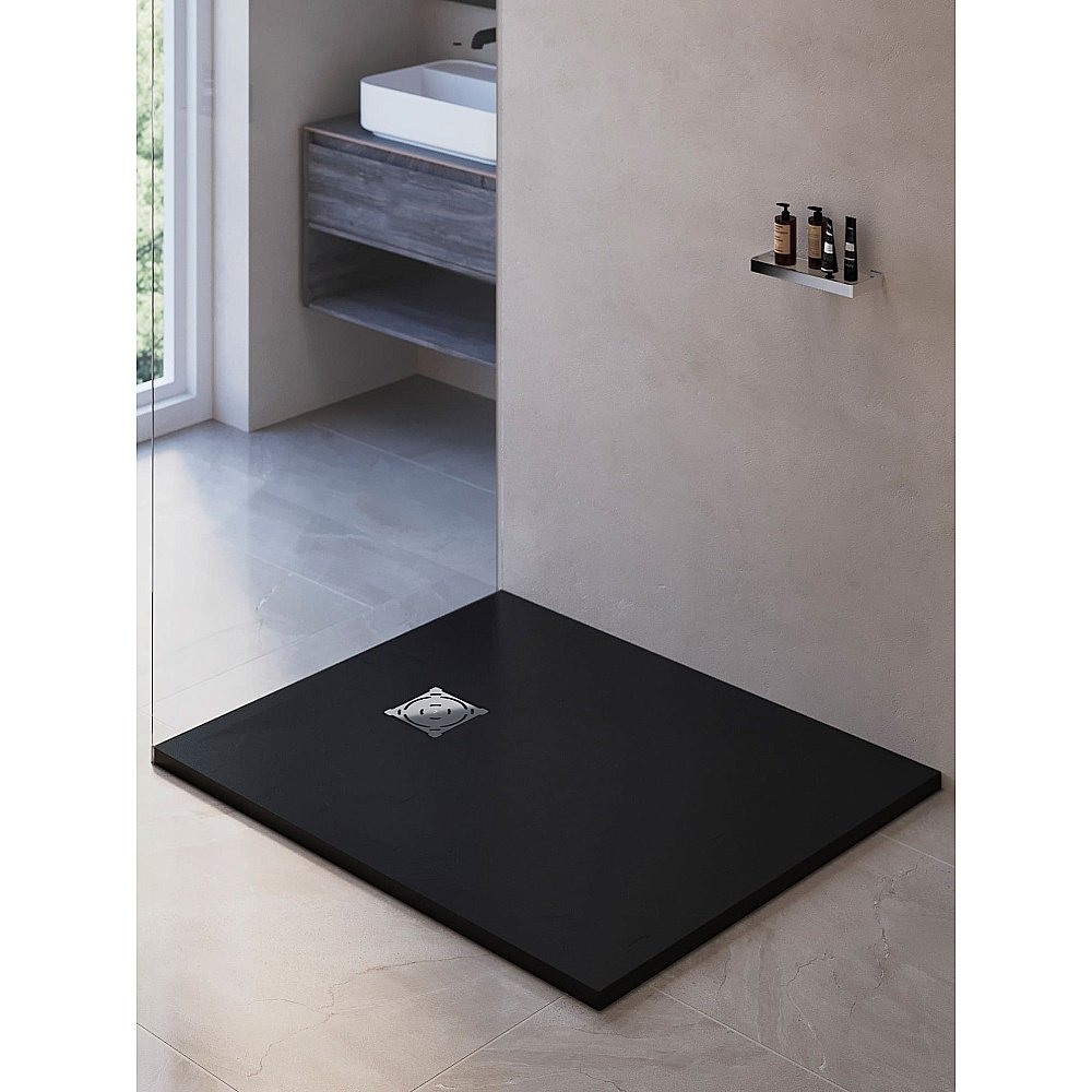 Душевой поддон RGW ST-G Stone Tray 16152813-02 80x130 графит купить в интернет-магазине Sanbest
