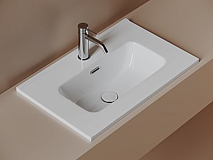Раковина Ceramica Nova Compact CN7025 белая купить в интернет-магазине Sanbest