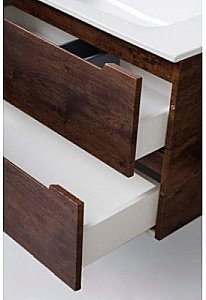 Тумба с раковиной Belbagno ETNA 90 Rovere Moro для ванной в интернет-магазине Sanbest