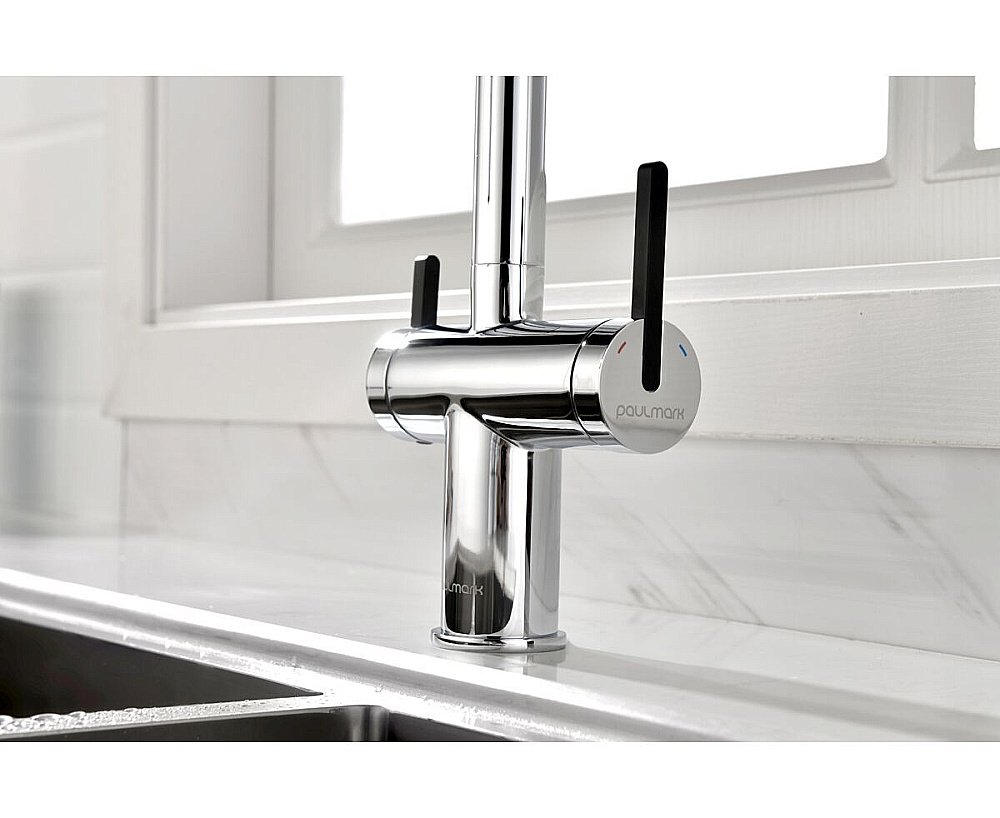 Смеситель для кухни Paulmark Gravity Gr213888-CR хром купить в интернет-магазине сантехники Sanbest