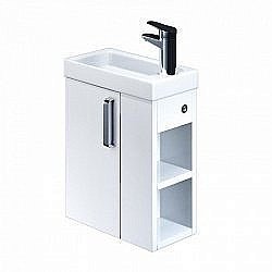 Тумба с раковиной IDDIS Torr TOR40WRi95K 40 белая правая купить в интернет-магазине сантехники Sanbest