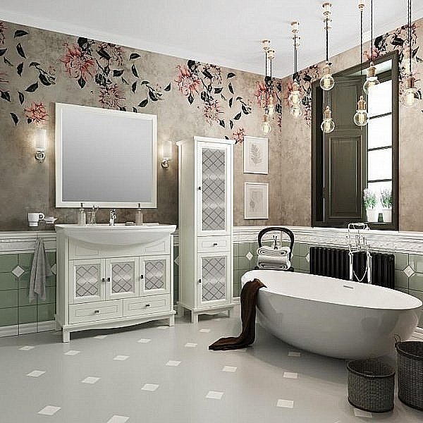 Тумба с раковиной Опадирис Омега 85 слоновая кость для ванной в интернет-магазине Sanbest