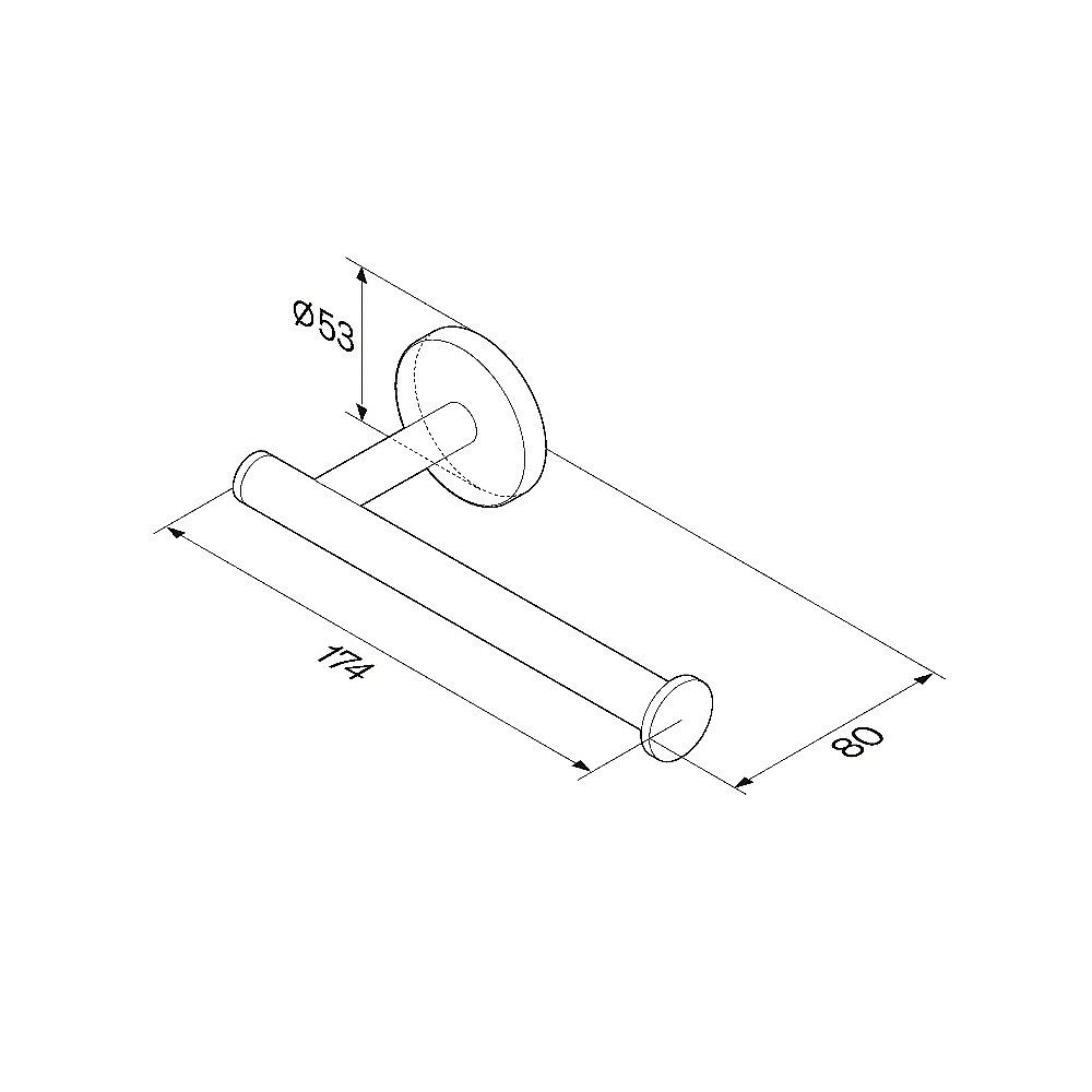 Держатель для туалетной бумаги AM.PM X-Joy A85A34100 хром купить в интернет-магазине сантехники Sanbest