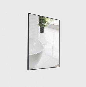 Зеркало BelBagno SPC-AL-600-800 Nero в ванную от интернет-магазине сантехники Sanbest