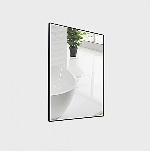 Зеркало BelBagno SPC-AL-600-800 Nero в ванную от интернет-магазине сантехники Sanbest