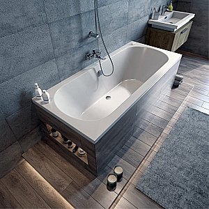 Ванна акриловая Koller Pool Orion Double 170x75 ORIOND170X75 белая купить в интернет-магазине Sanbest