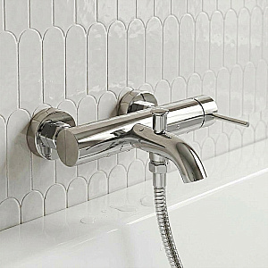 Смеситель для ванны и душа WasserKraft Niers 3001 хром купить в интернет-магазине сантехники Sanbest