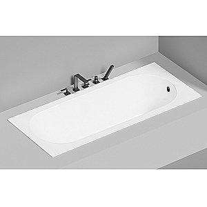 Ванна Salini Ornella Axis S-Stone 170х75 103523M белая матовая купить в интернет-магазине Sanbest