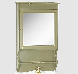 Зеркальный шкаф Migliore Bella 72 Oliva купить в интернет-магазине сантехники Sanbest