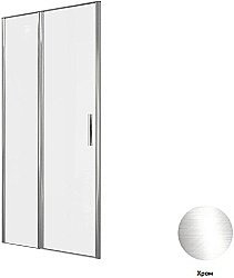 Душевая дверь Allen Brau Priority 100 3.31028.00 прозрачная/хром купить в интернет-магазине сантехники Sanbest