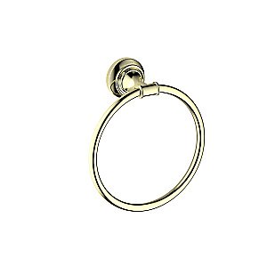Полотенцедержатель-кольцо Aquatek Классик AQ4512PG золото полированное купить в интернет-магазине сантехники Sanbest