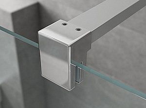 Душевой уголок Ambassador Diamond 12011105 90x90 стекло прозрачное/профиль хром купить в интернет-магазине Sanbest