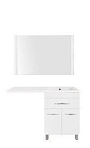 Тумба с раковиной Style Line ВаЛеРо 60/120 для ванной в интернет-магазине Sanbest