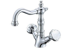 Смеситель для раковины Boheme Brillante Presente 352 купить в интернет-магазине сантехники Sanbest