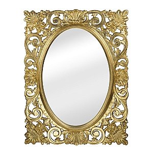 Зеркало Migliore Complementi ML.COM-70.721.DO золото в ванную от интернет-магазине сантехники Sanbest