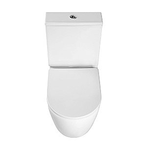 Унитаз напольный Vincea EVO VT2-34  безободковый, с бачком, с крышкой микролифт,белый купить в интернет-магазине Sanbest