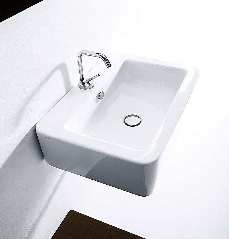 Раковина Kerasan Ego 50 324101*1 белая купить в интернет-магазине Sanbest