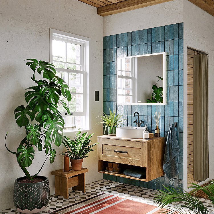 Зеркало Aqwella Vision 120 VIS0212AH в ванную от интернет-магазине сантехники Sanbest