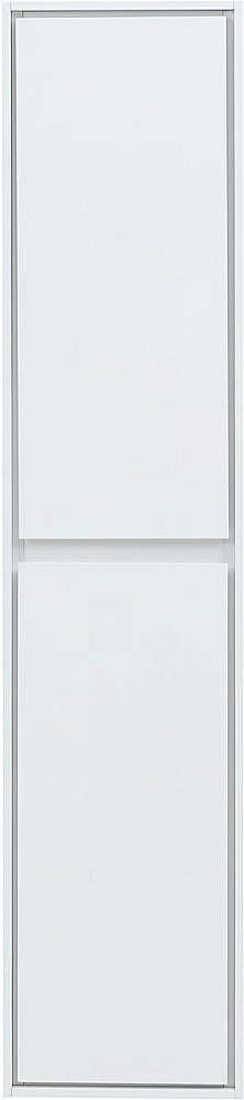 Шкаф-пенал Aquanet Милан 336386 35 белый глянец для ванной в интернет-магазине сантехники Sanbest