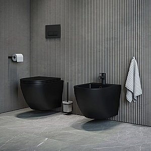 Биде Iddis Blanco BLARB02i82 черное матовое купить в интернет-магазине Sanbest