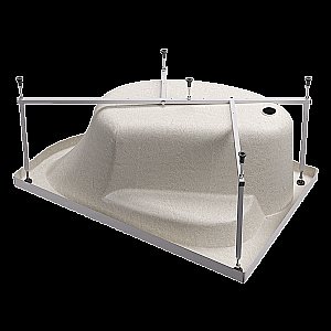 Акриловая ванна Timo IVA1595 150x95 белая купить в интернет-магазине Sanbest