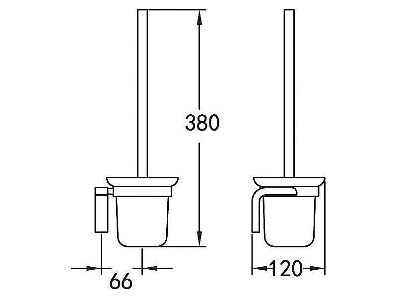 Ершик для туалета Cezares Ultima AM-F-8932 купить в интернет-магазине сантехники Sanbest
