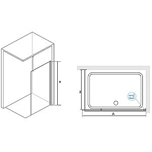 Душевая система RGW Shower Panels SP-6143-01 50140801-01 хром купить в интернет-магазине сантехники Sanbest