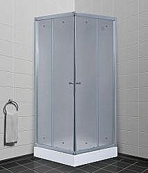 Душевой уголок TIMO TL-9002 90x90 стекло Fabric купить в интернет-магазине сантехники Sanbest